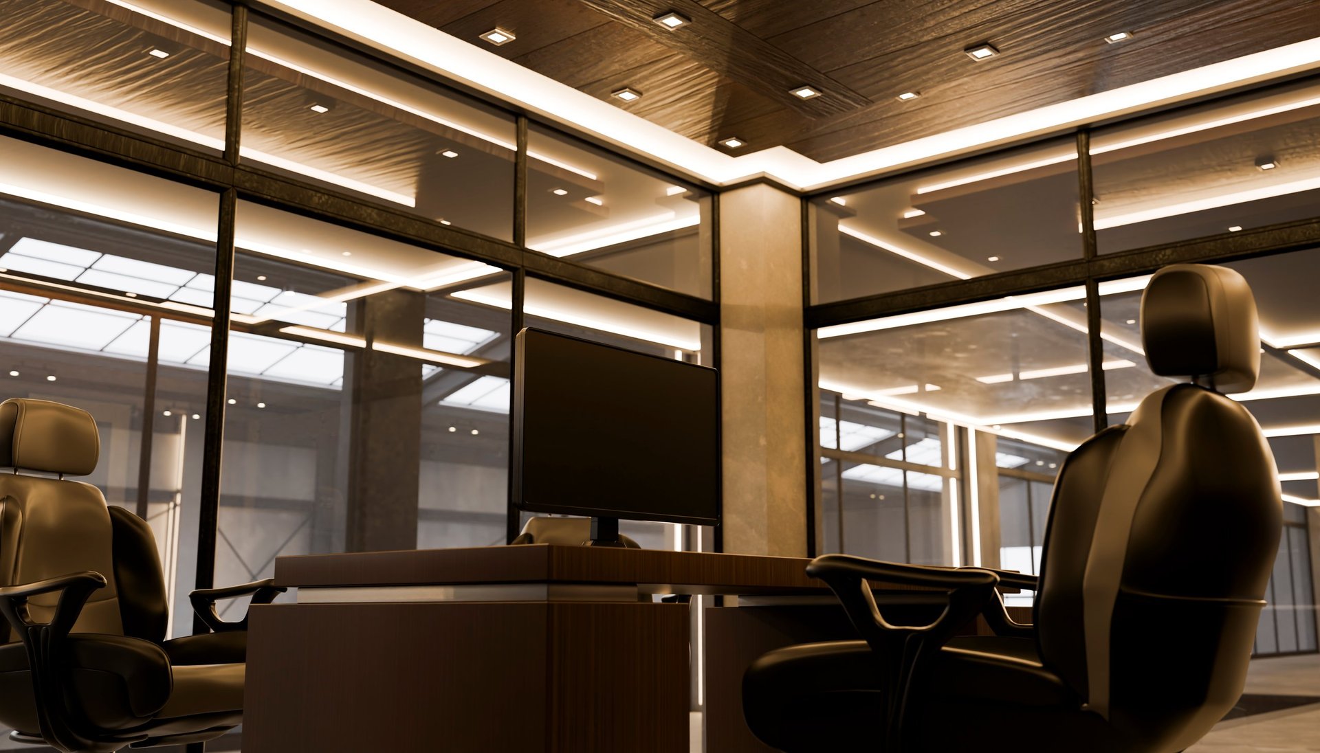 Executive office workspace